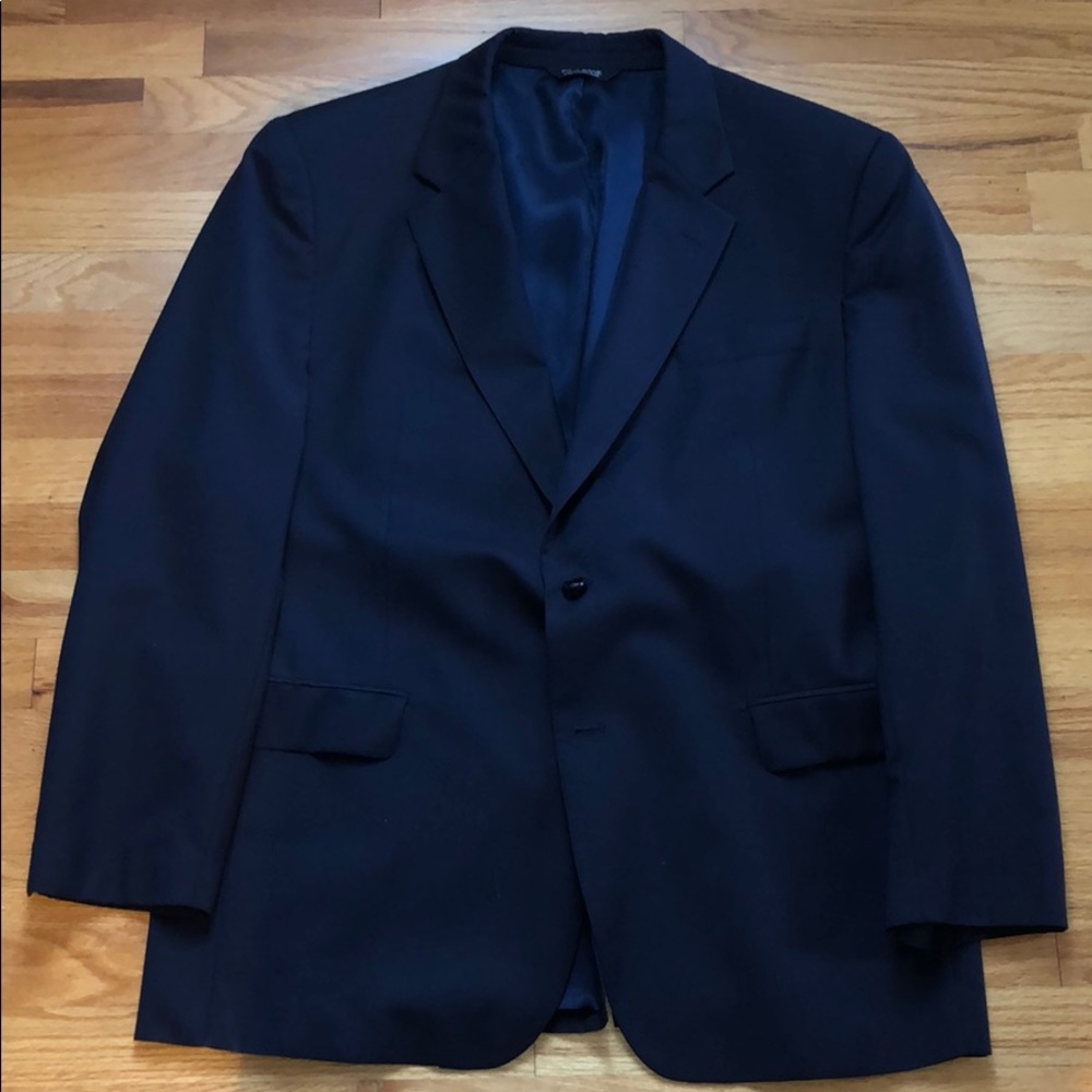 Jos A Bank Navy Blazer 48 R